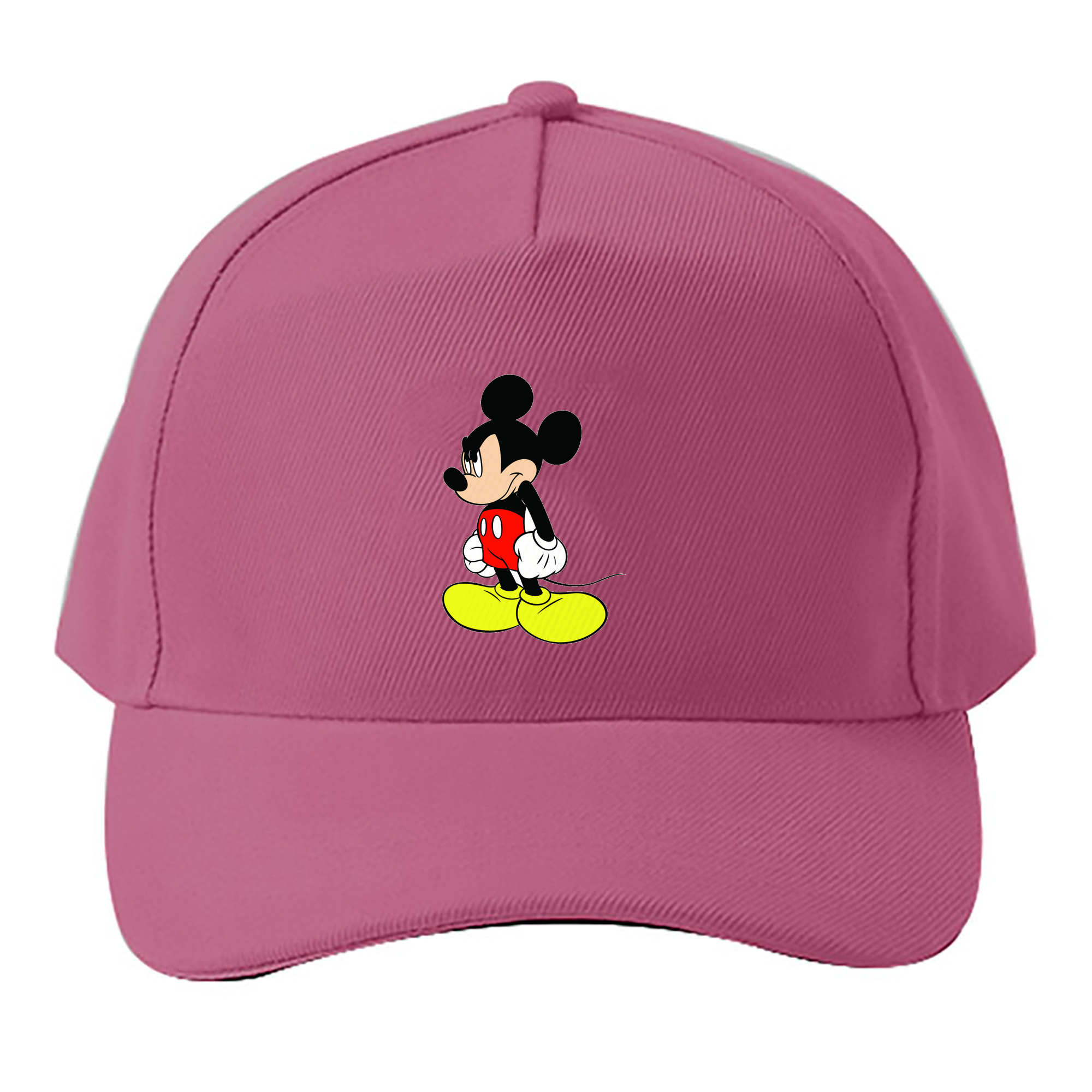 （画像用） ミッキーマウス Mickey Mouse ベースボールキャップ 綿100％ 男女兼用 帽子 スポーツ